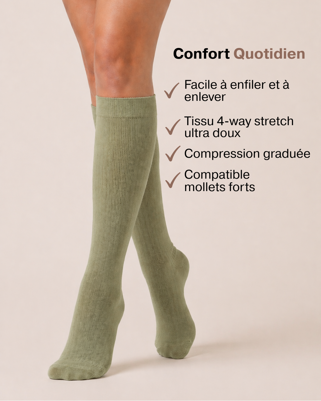 Chaussettes de compression - BASICS NUÉMA